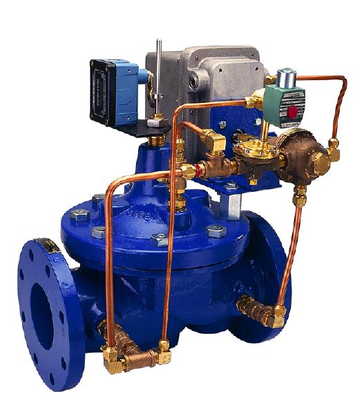 Reducción de presión electrónica y cierre de solenoide