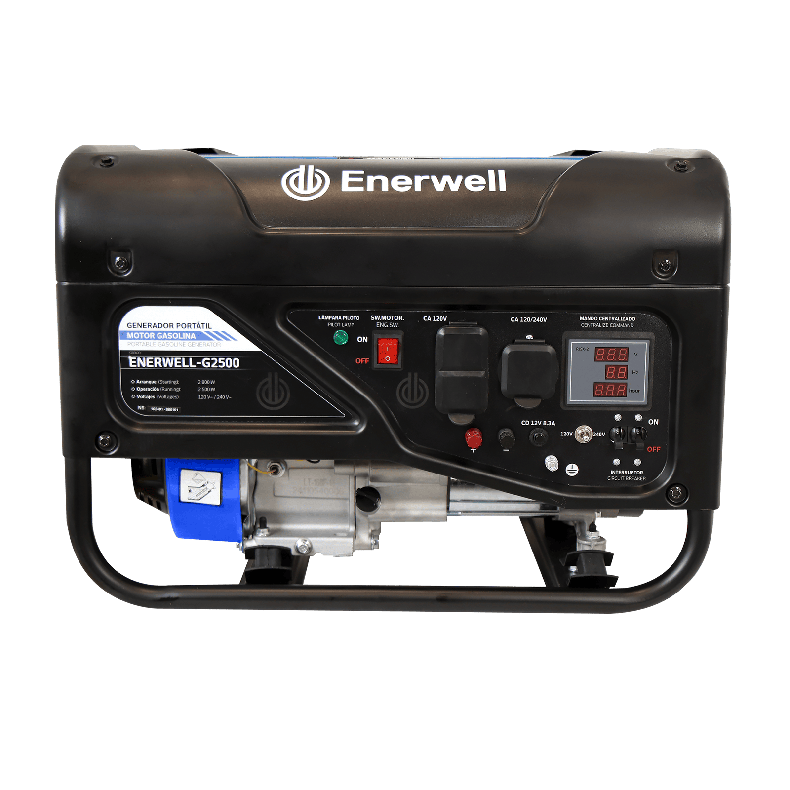 Generador portátil a gasolina 2