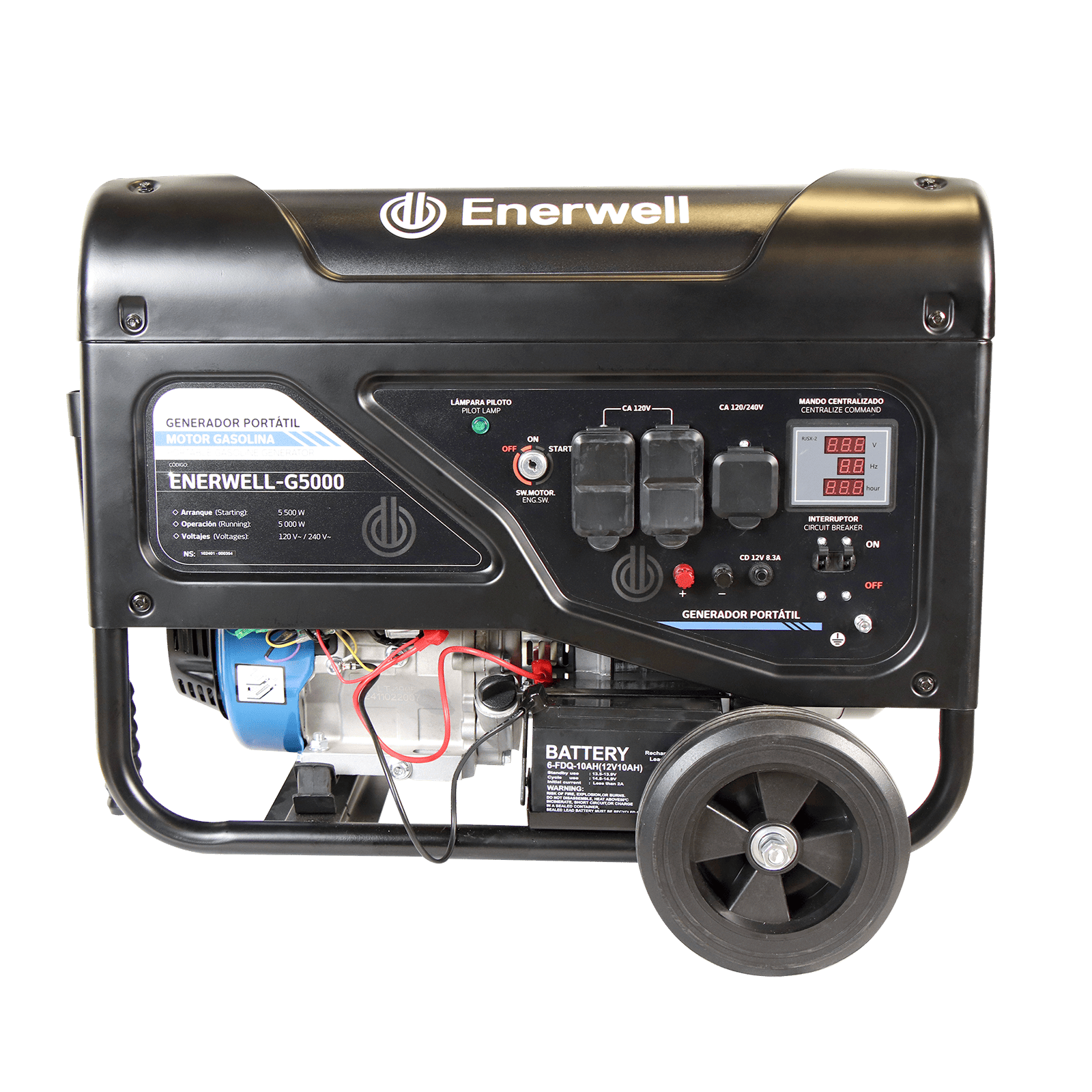 Generador portátil a gasolina 2