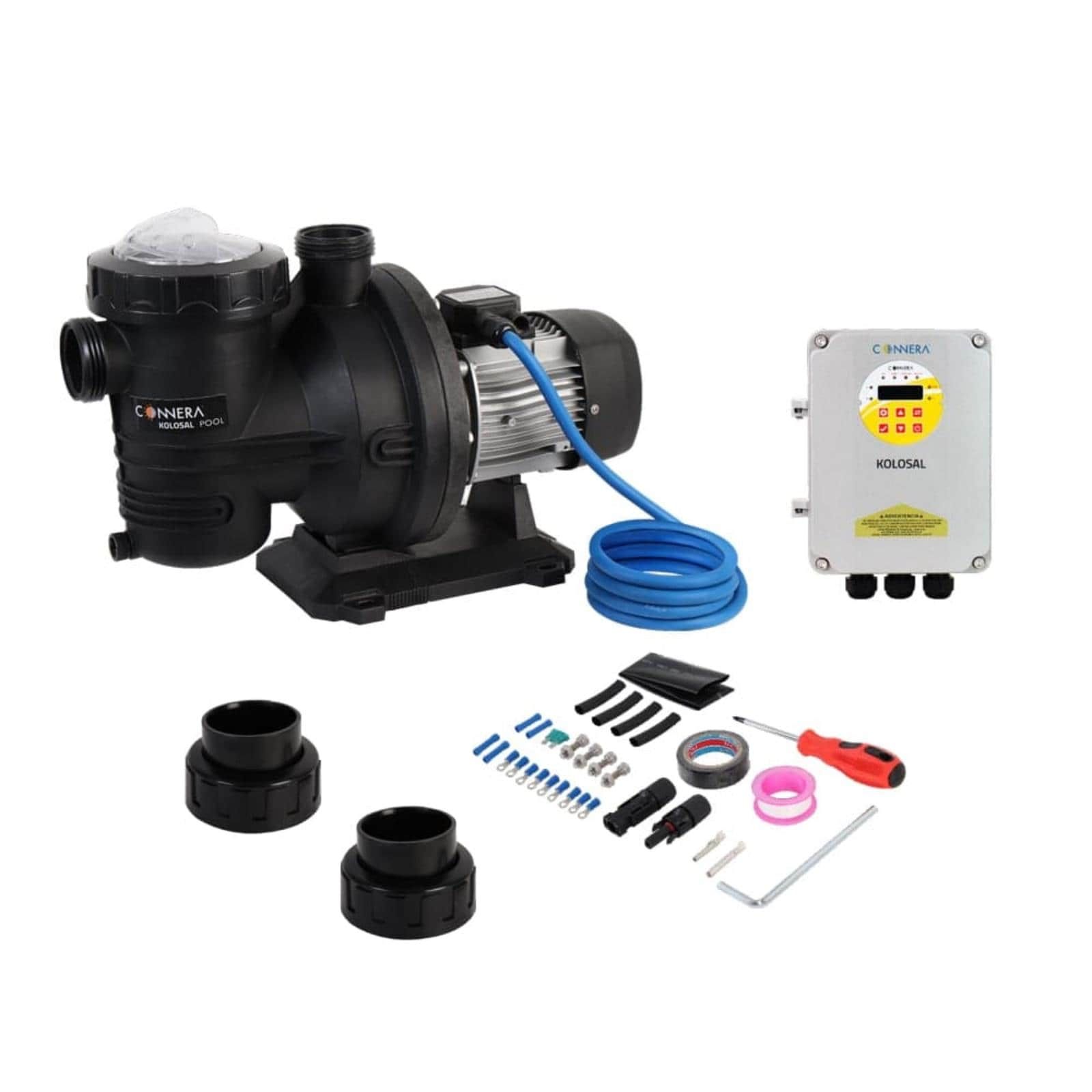 Motobomba solar para piscina 2