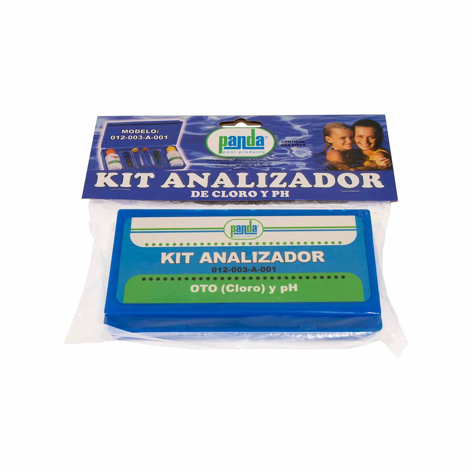 Kit analizador de cloro y pH 5