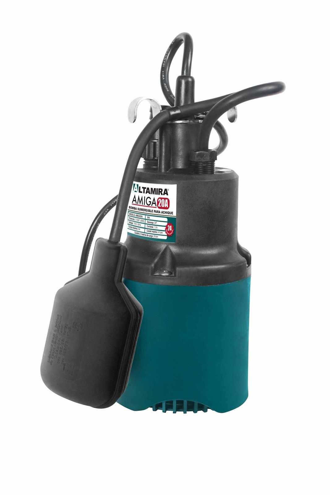 Motobomba sumergible para achique