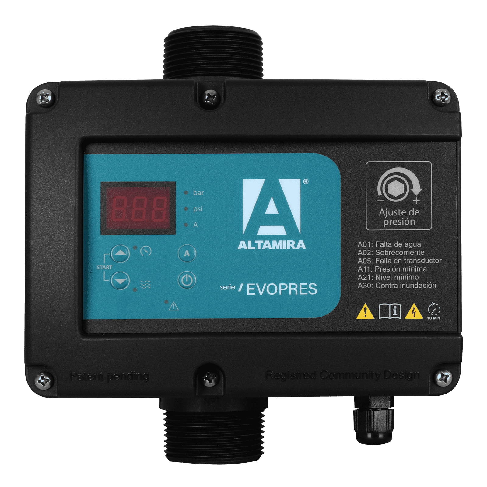 Kit automático con regulación de presión 2