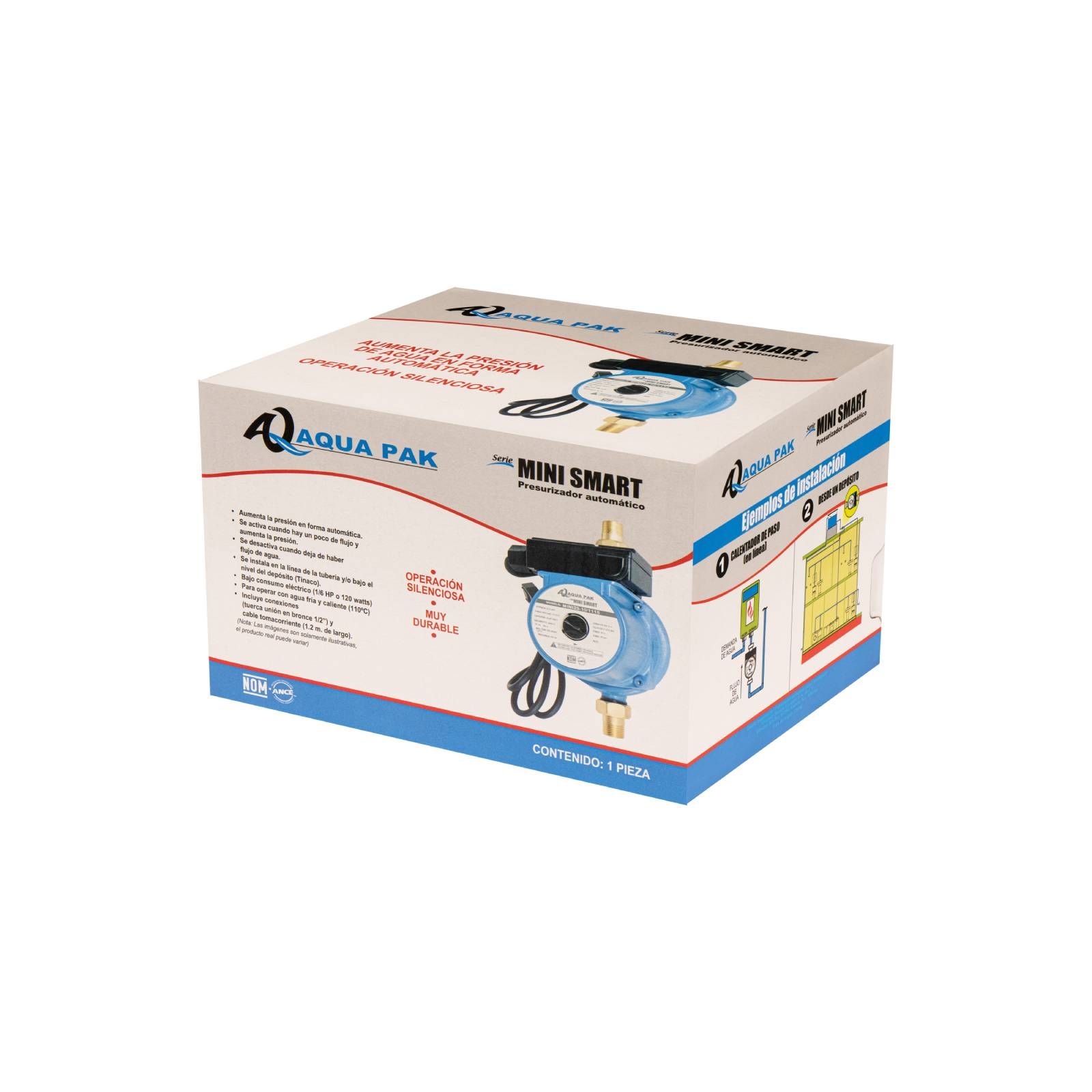 Presurizador individual automático 9