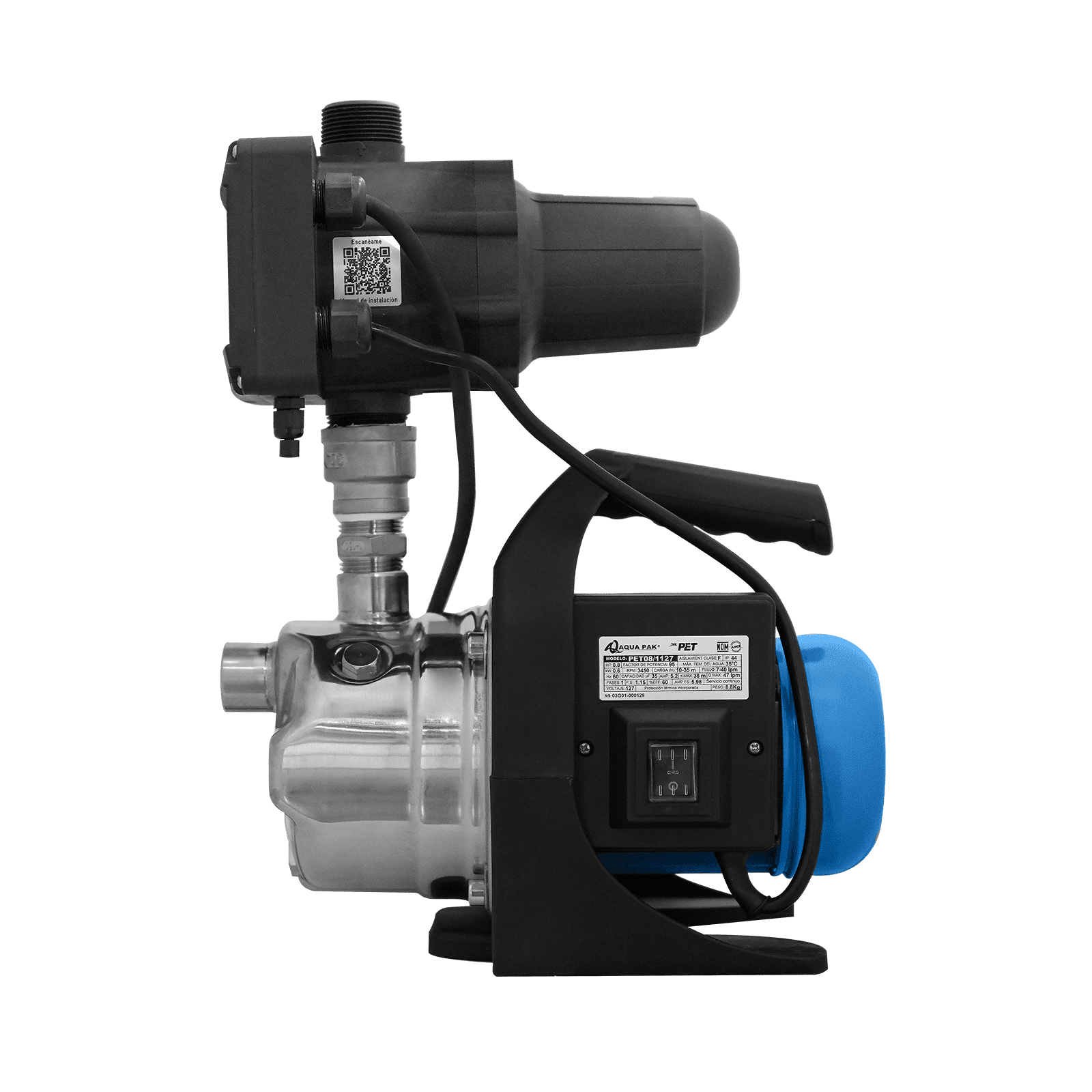Presurizador individual con kit automático de control de presión 2